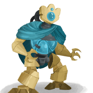 Defect character portrait — Slay the Spire 2